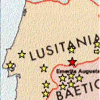 Click para ampliar. Pulsa en el nombre para ver la ficha. Fundación Mérida 03_Ciudades con epíteto Iulia